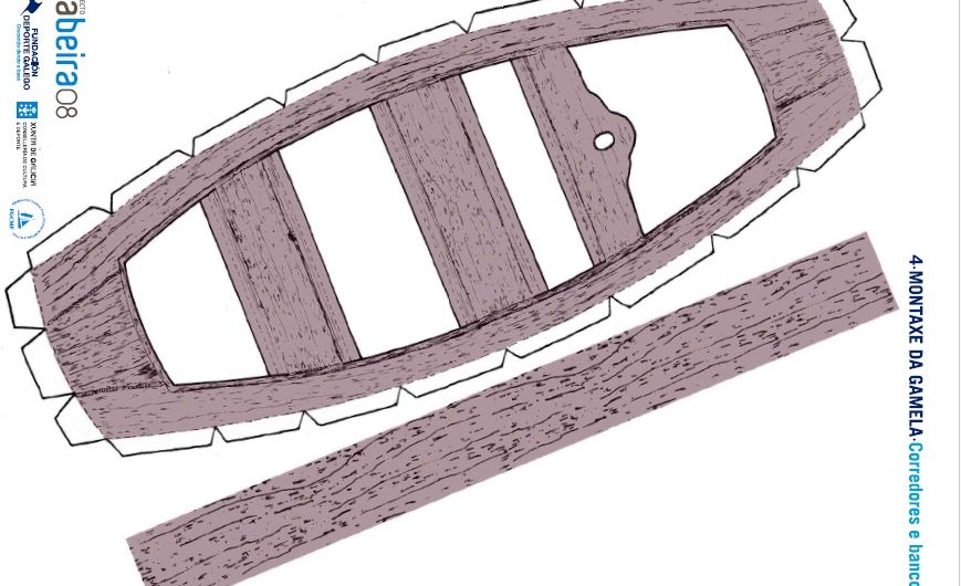 Montaxe dunha gamela en cartulina